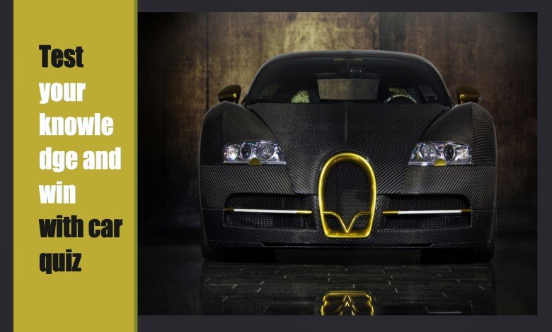 win with car quiz Know the type of car