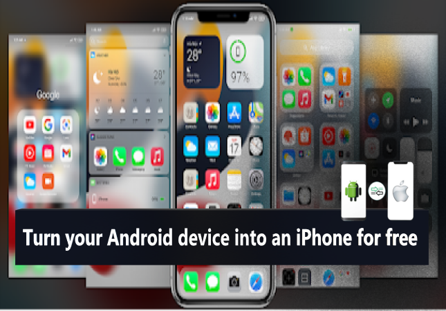 Turn your Android device into an iPhone for free
