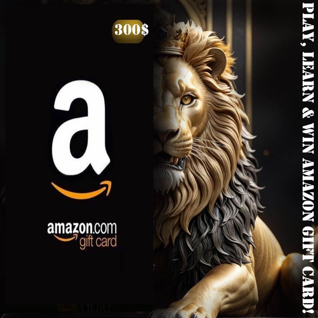 Play Learn and Win Amazon Gift Card!